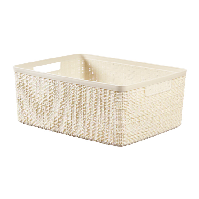 Box-Curver-Jute-M-12L-bezovy Box Curver Jute M 12L béžový – Obrázok 1