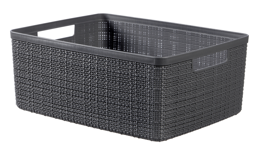 Box-Curver-Jute-M-12L-sedy Box Curver Jute M 12L šedý – Obrázok 1