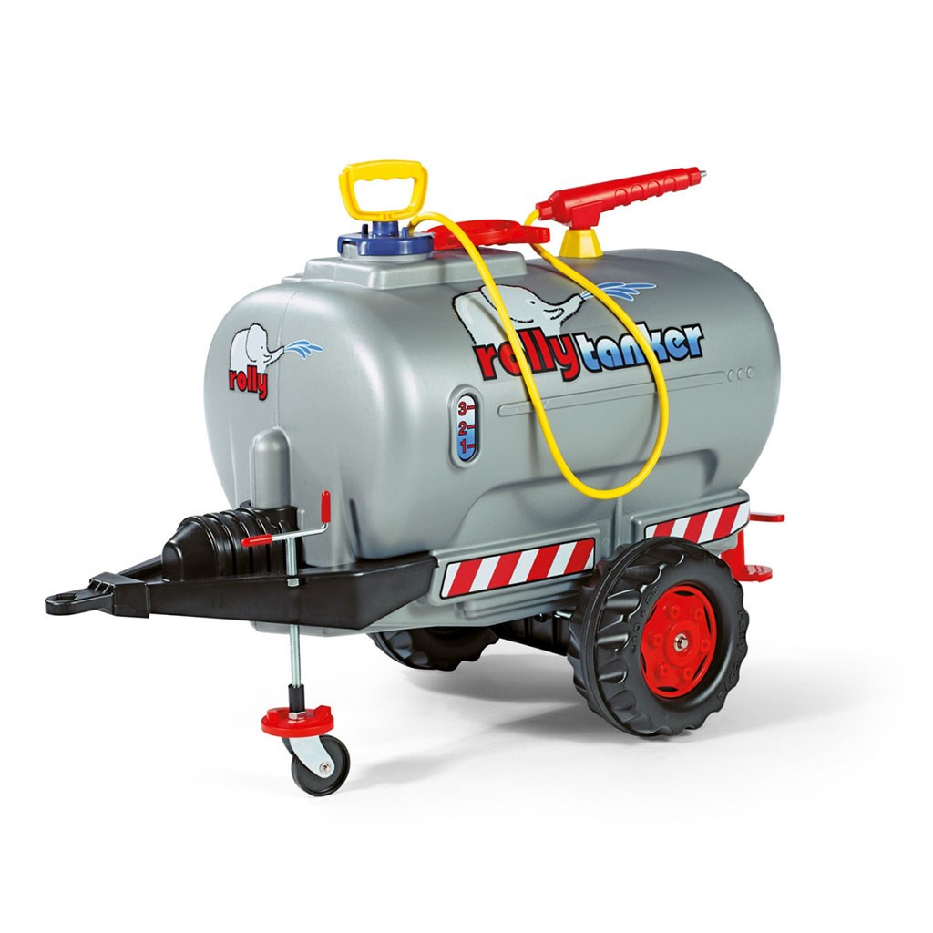 Cisternovy-voz-s-pumpou-a-striekackou-Rolly-Toys-sivy Cisternový voz s pumpou a striekačkou Rolly Toys sivý – Obrázok 1