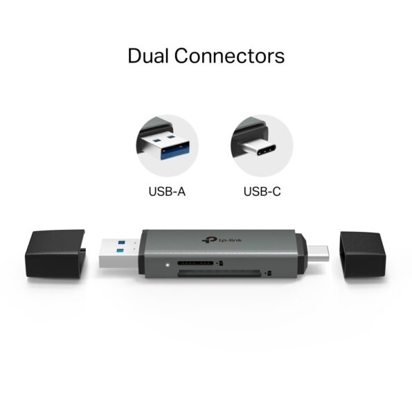 Čítačka kariet TP-Link UA430D USB3.0 Typ C, microSD/SDHC/SDXC – Obrázok 3