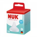 Cumlík-Savička Perfect Match Nuk M (3+)   2 ks – Obrázok 2