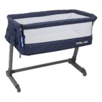 Detská cestovná postieľka k posteli rodičov Baby Mix Navy  (POŠKODENÝ OBAL)