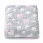 Detská deka New Baby 80x90 heart pink