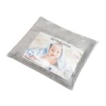 Detská deka New Baby 90x80 sivá – Obrázok 4