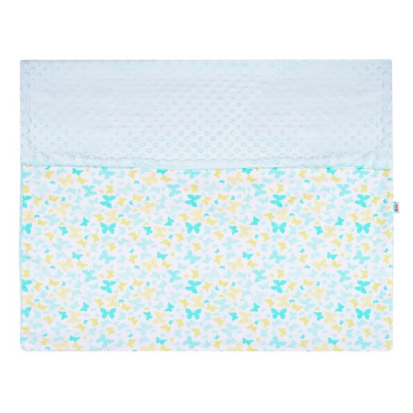 Detská deka z Minky New Baby modrá 80x102 cm – Obrázok 3