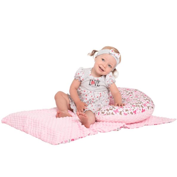 Detská deka z Minky New Baby modrá 80x102 cm – Obrázok 7