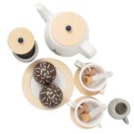 Detská drevená čajová súprava Montessori Baby Mix – Obrázok 3