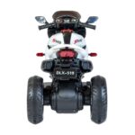 Detská elektrická motorka Baby Mix Rare biela – Obrázok 4