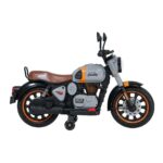 Detská elektrická motorka Baby Mix Rider sivá – Obrázok 2