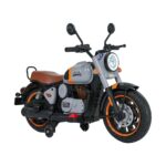 Detská elektrická motorka Baby Mix Rider sivá