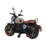 Detská elektrická motorka Baby Mix Rider sivá – Obrázok 4
