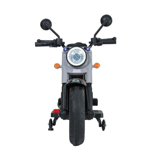 Detská elektrická motorka Baby Mix Rider sivá – Obrázok 6