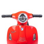 Detská elektrická motorka Baby Mix Vespa červená – Obrázok 6
