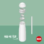 Detská fľaša NUK Mini-Me Flip 450 ml (12+ m.) pink – Obrázok 4