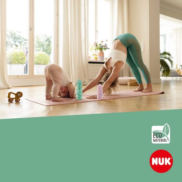 Detská fľaša NUK Mini-Me PP Sip 300 ml (9+ m.) green – Obrázok 4