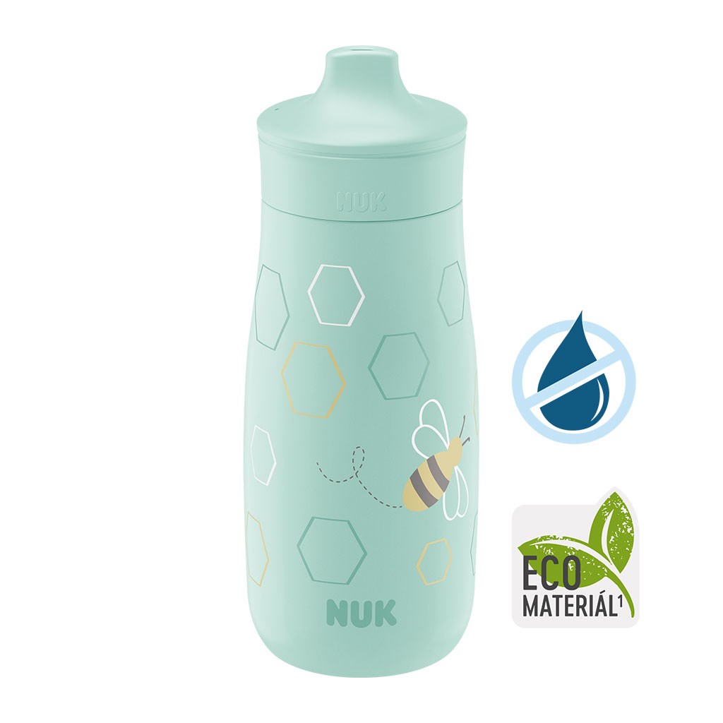 Detska-flasa-NUK-Mini-Me-PP-Sip-300-ml-9-m.-green Detská fľaša NUK Mini-Me PP Sip 300 ml (9+ m.) green – Obrázok 1