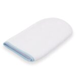 Detská froté osuška s kapuckou New Baby BASIC 80x80 modrá – Obrázok 2