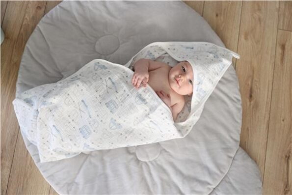 Detská hracia deka New Baby Bear warm grey – Obrázok 3