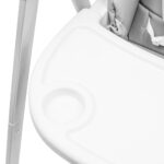 Detská jedálenská stolička 2v1 pre deti SMART New Baby grey – Obrázok 8