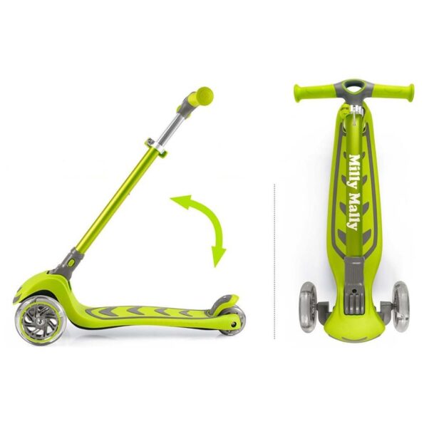 Detská kolobežka Milly Mally Scooter Boogie modrá – Obrázok 3