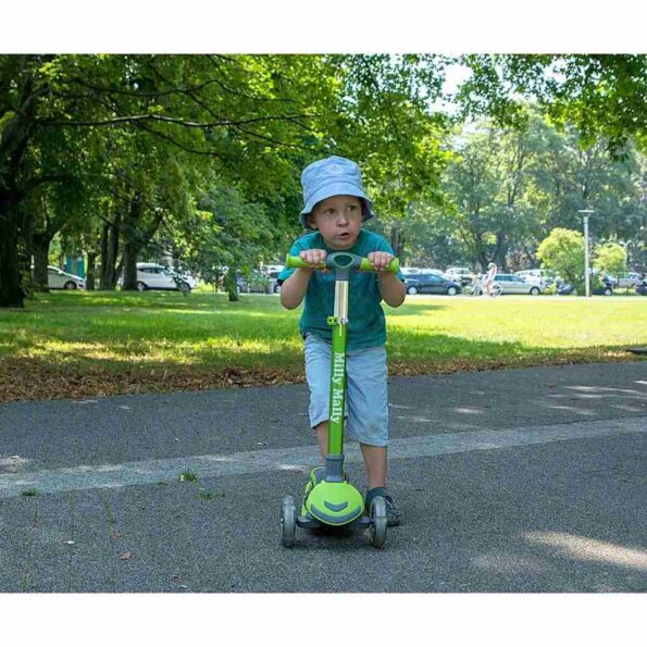 Detská kolobežka Milly Mally Scooter Boogie modrá – Obrázok 8