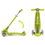 Detská kolobežka Milly Mally Scooter Boogie zelená – Obrázok 3