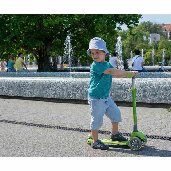 Detská kolobežka Milly Mally Scooter Boogie zelená – Obrázok 8