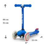 Detská kolobežka Milly Mally Scooter Zapp deep blue – Obrázok 2