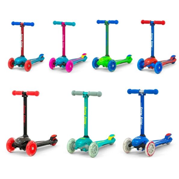 Detská kolobežka Milly Mally Scooter Zapp grey – Obrázok 6