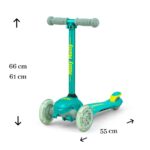 Detská kolobežka Milly Mally Scooter Zapp mint – Obrázok 2