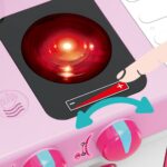 Detská kuchynka Baby Mix malý šéfkuchár ružová – Obrázok 4