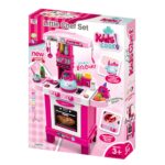 Detská kuchynka Baby Mix malý šéfkuchár ružová – Obrázok 5