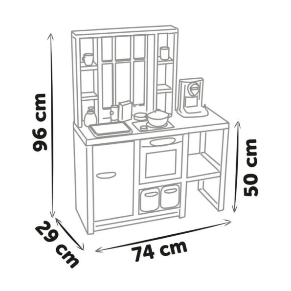 Detská kuchynka Smoby Loft – Obrázok 4