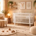Detská oválna postieľka Klára New Baby biela