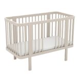 Detská oválna postieľka Klára New Baby biela – Obrázok 9