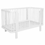Detská oválna postieľka Klára New Baby biela – Obrázok 10