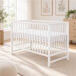Detská postieľka New Baby BASIC biela
