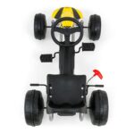 Detská šliapacia motokára Go-kart Milly Mally Viper modrá – Obrázok 2
