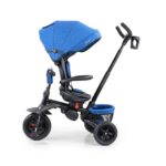 Detská trojkolka 6v1 Milly Mally Stanley navy-black – Obrázok 2
