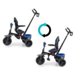 Detská trojkolka 6v1 Milly Mally Stanley navy-black – Obrázok 6