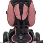 Detská trojkolka Baby Mix 5v1 RELAX 365° ružová – Obrázok 2