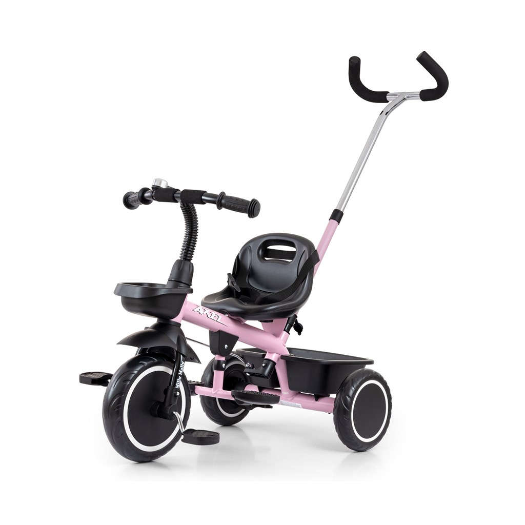 Detska-trojkolka-Milly-Mally-Axel-pink Detská trojkolka Milly Mally Axel pink – Obrázok 1