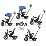 Detská trojkolka Milly Mally Movie denim – Obrázok 14