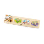 Detské drevené puzzle s úchytmi Viga Transport – Obrázok 2