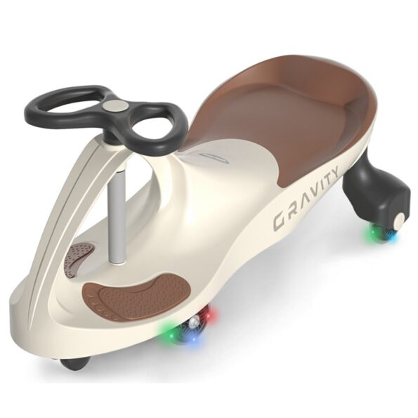 Detské gravitačné odrážadlo Gravity Milly Mally beige brown – Obrázok 2