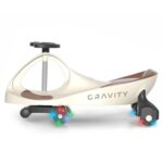 Detské gravitačné odrážadlo Gravity Milly Mally beige brown