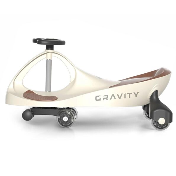 Detské gravitačné odrážadlo Gravity Milly Mally beige brown – Obrázok 5