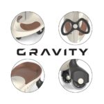 Detské gravitačné odrážadlo Gravity Milly Mally beige brown – Obrázok 10