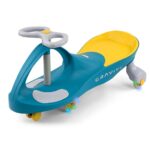 Detské gravitačné odrážadlo Gravity Milly Mally green yellow – Obrázok 3
