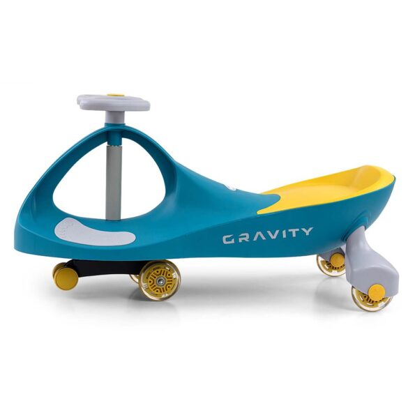 Detské gravitačné odrážadlo Gravity Milly Mally green yellow – Obrázok 4